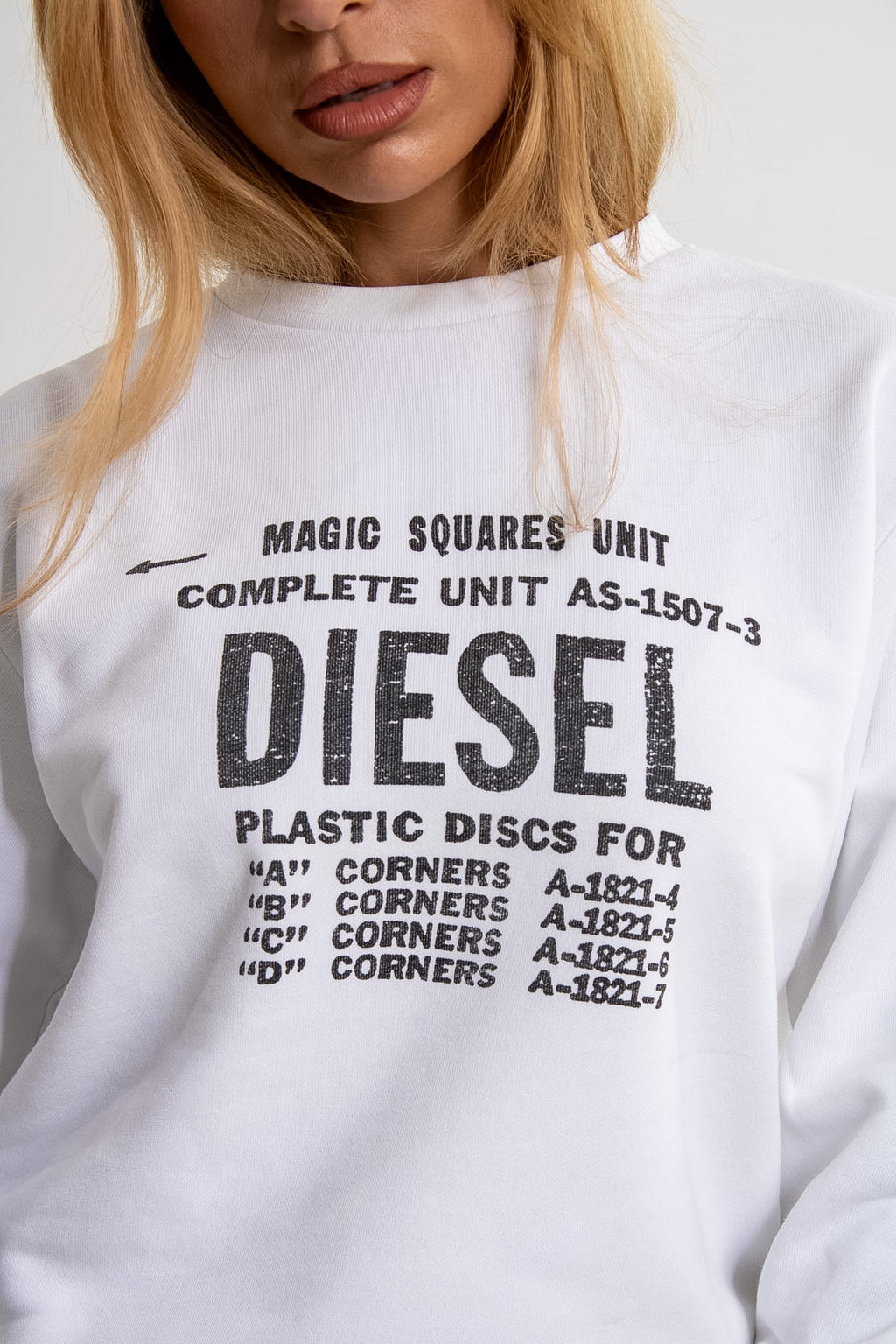 Diesel Industrial Graphic Sweatshirt