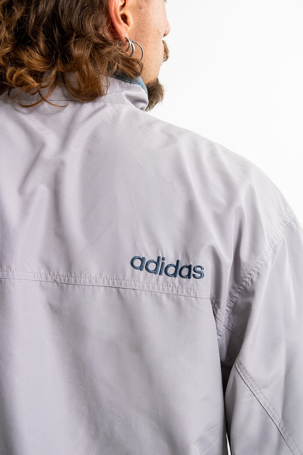 Vintage Adidas Half-zip Windbreaker