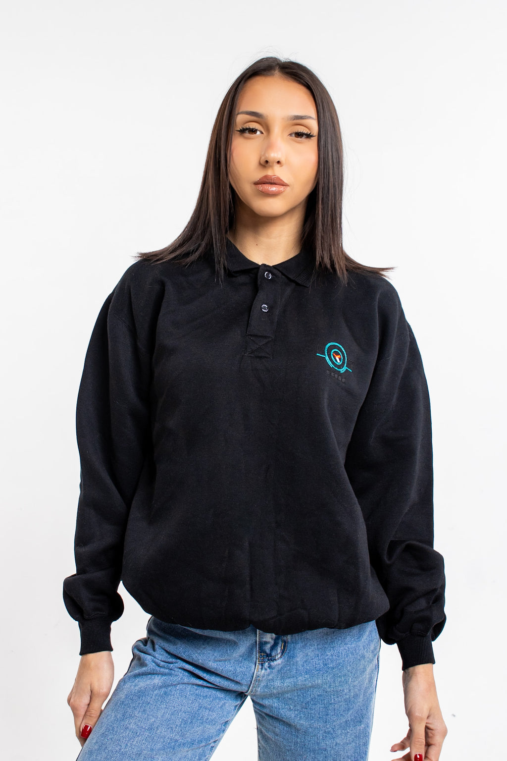 Diadora vintage Polo Sweatshirt