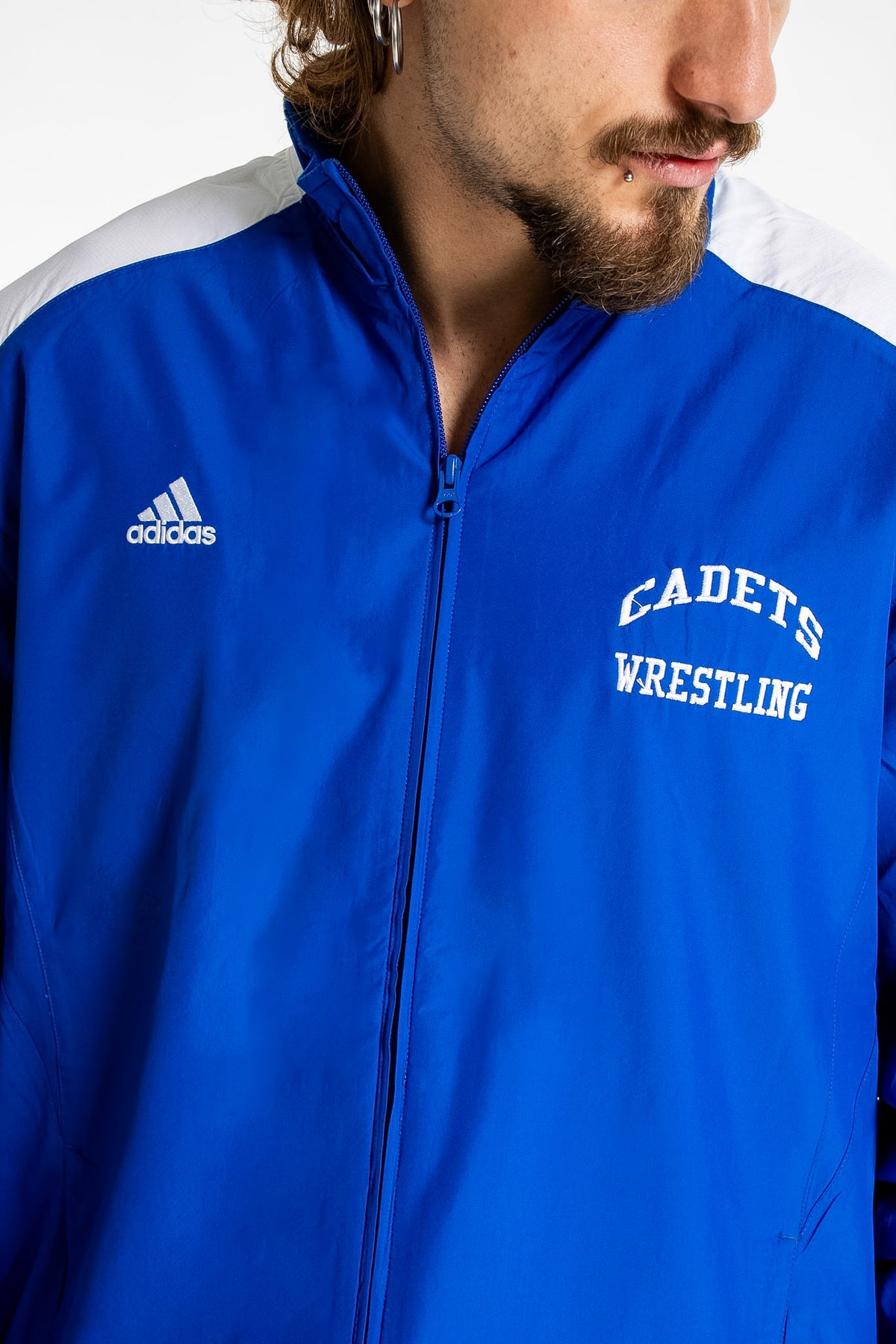 Y2K Adidas LaSallle Cadets Wrestling Jacket