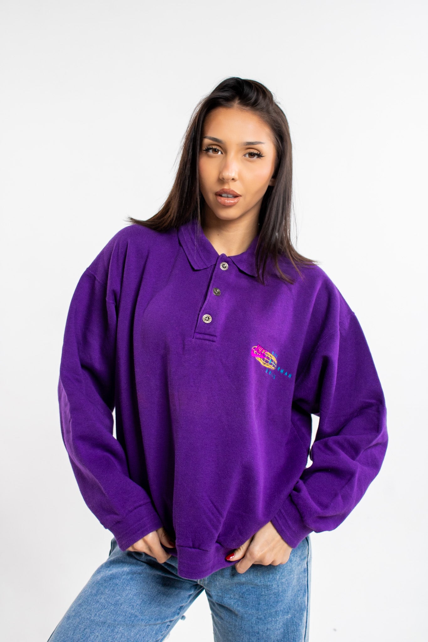 Nike Vintage Polo Sweatshirt