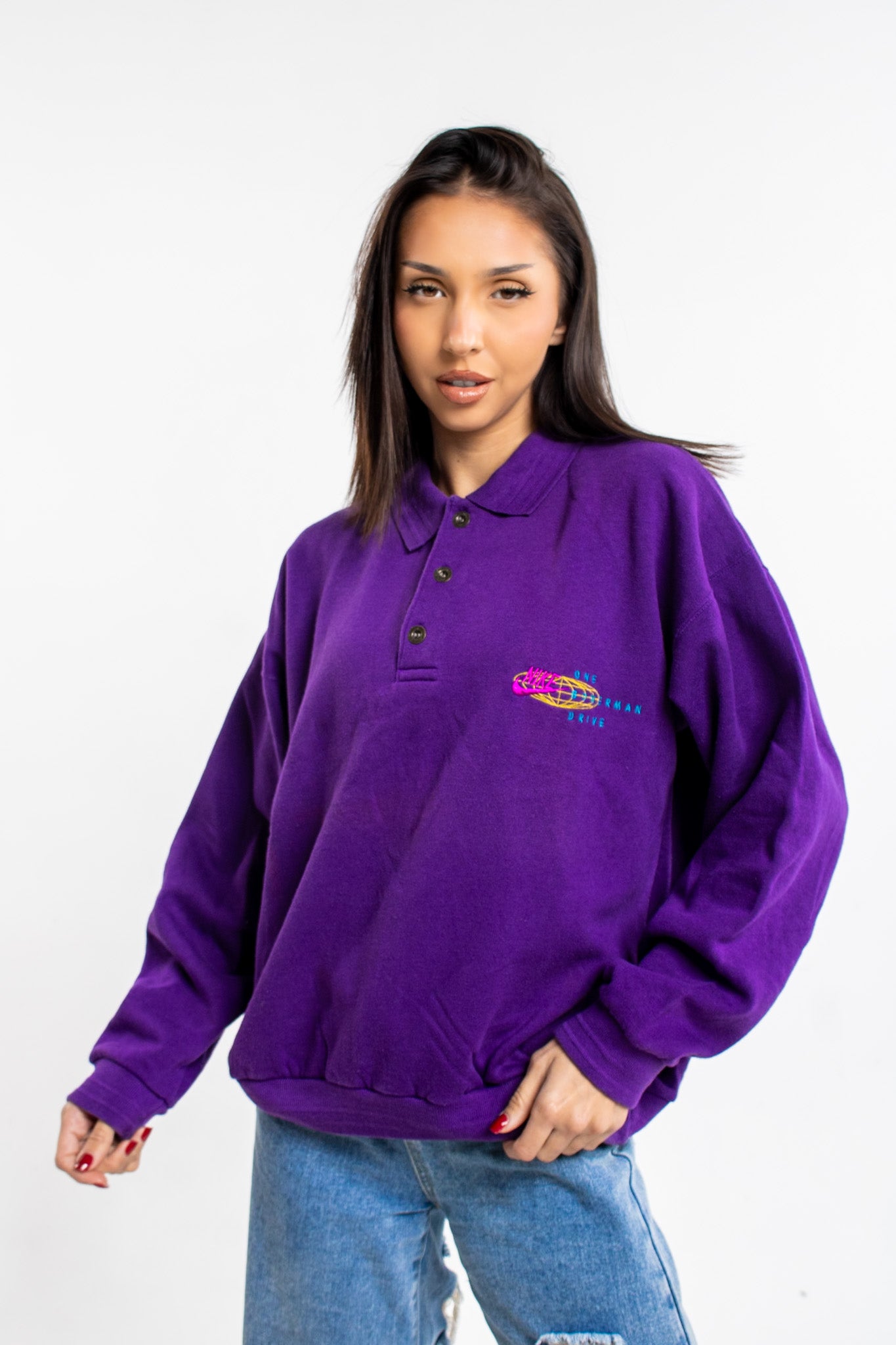 Nike Vintage Polo Sweatshirt