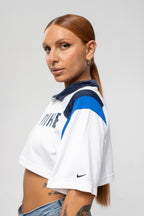 Vintage Nike crop polo top
