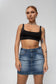 90s jean skirt