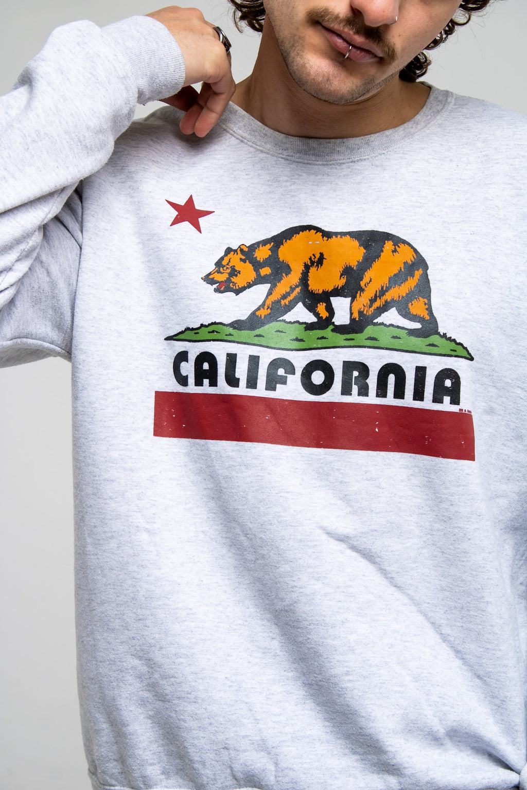 Bear Curl Crewneck