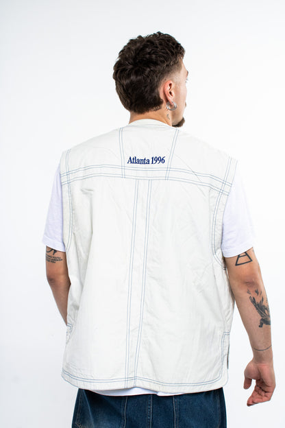 Adidas Vintage Atlanta 1996 Vest Jacket
