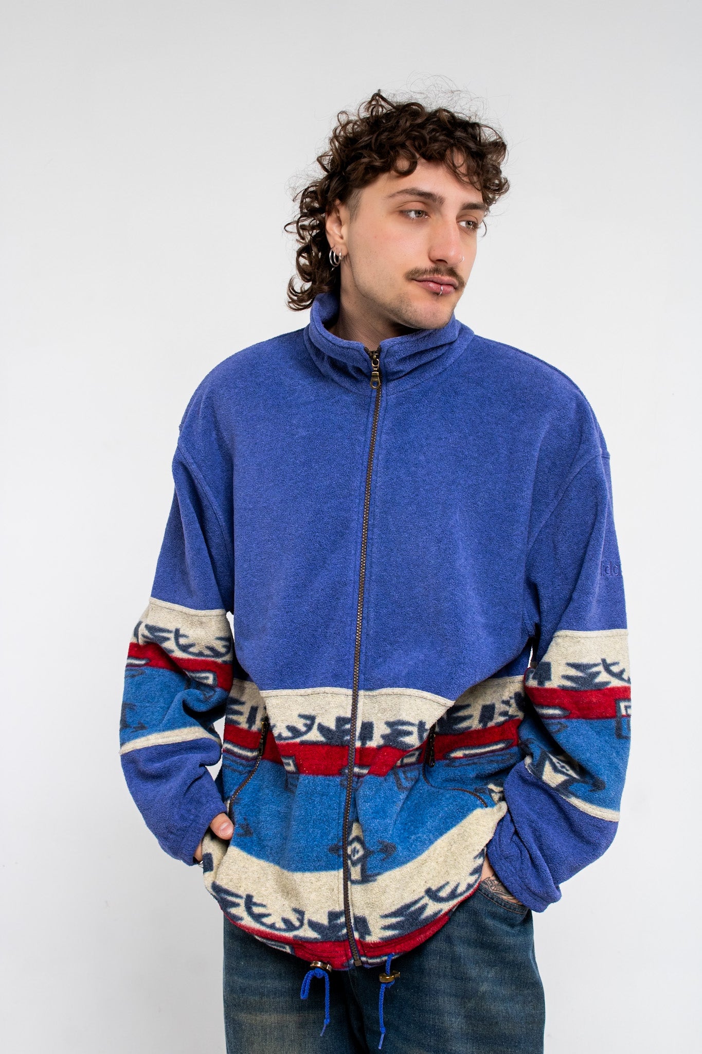 Adidas Vintage Fleece Jacket