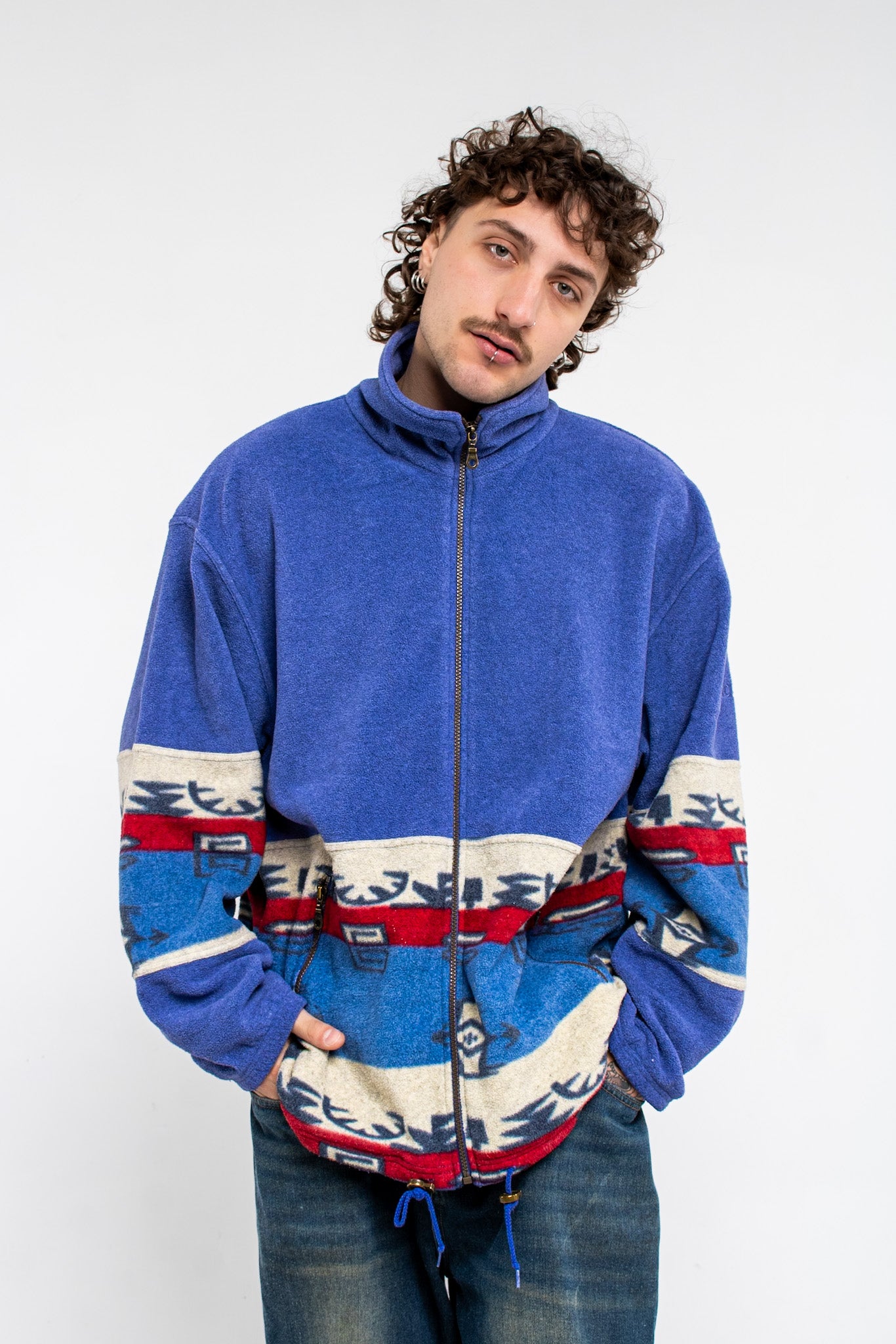 Adidas Vintage Fleece Jacket