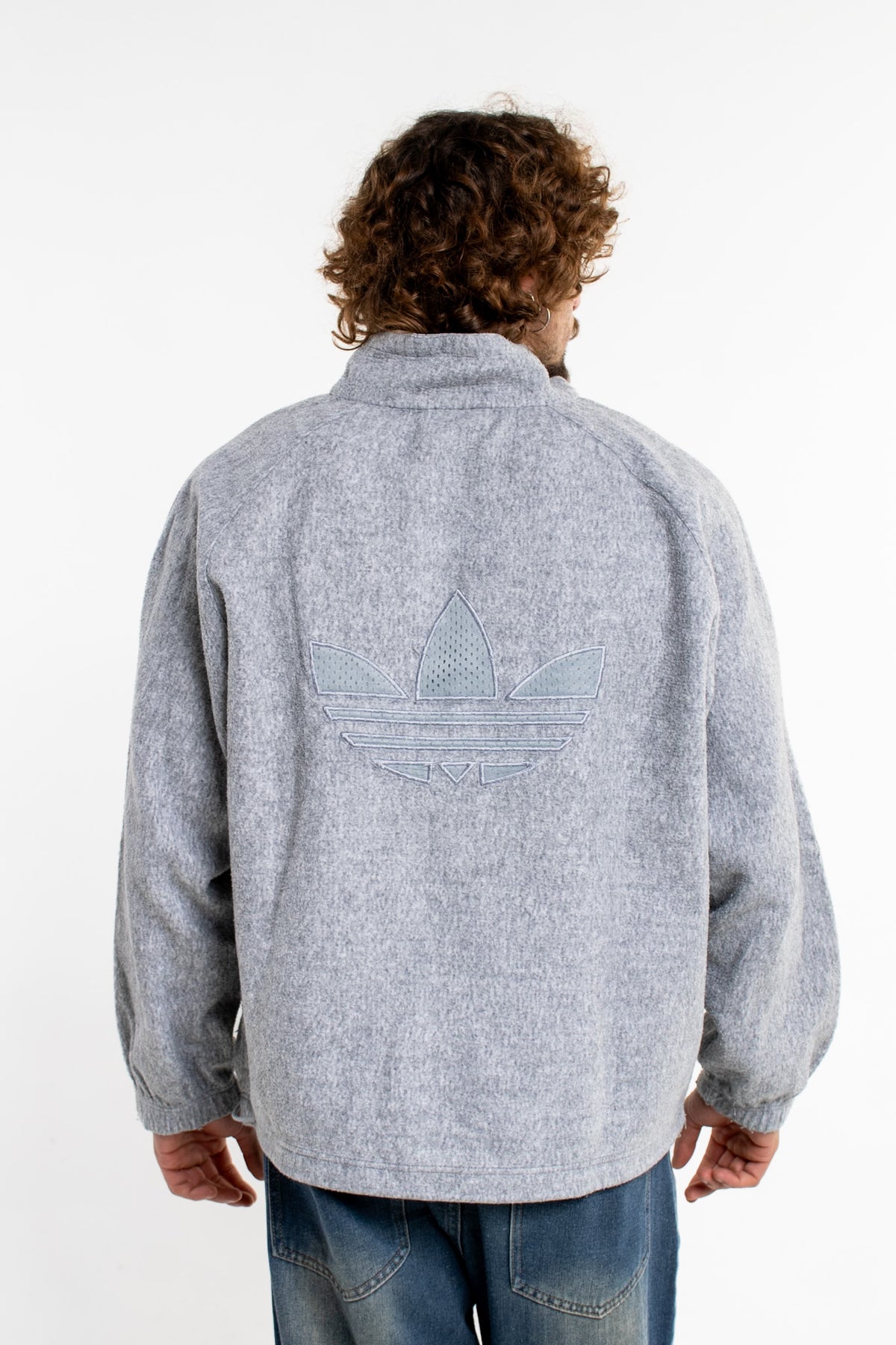 90s Adidas Half- zip Fleece