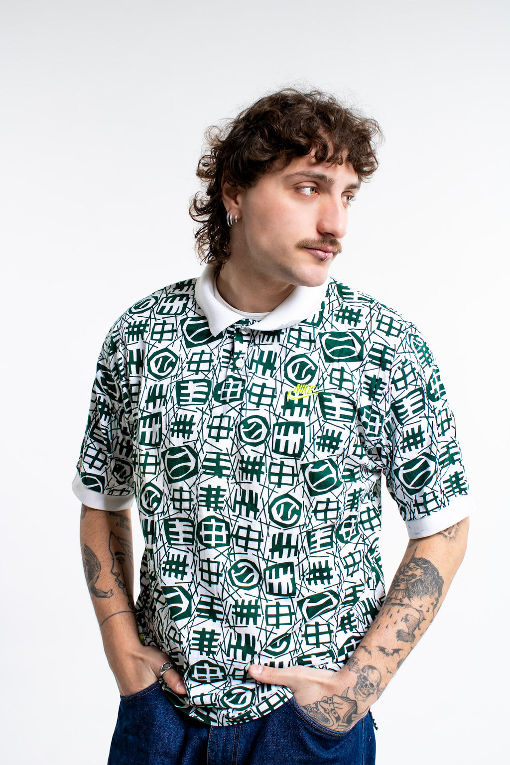 Nike 90s Challenge Court Polo T-shirt