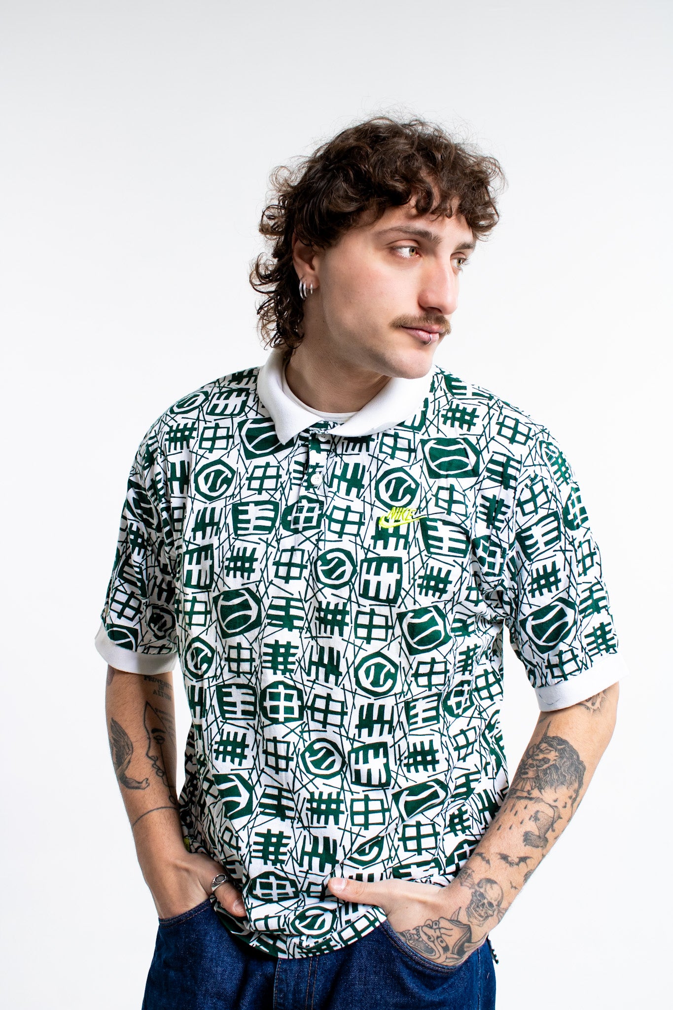 Nike 90s Challenge Court Polo T-shirt