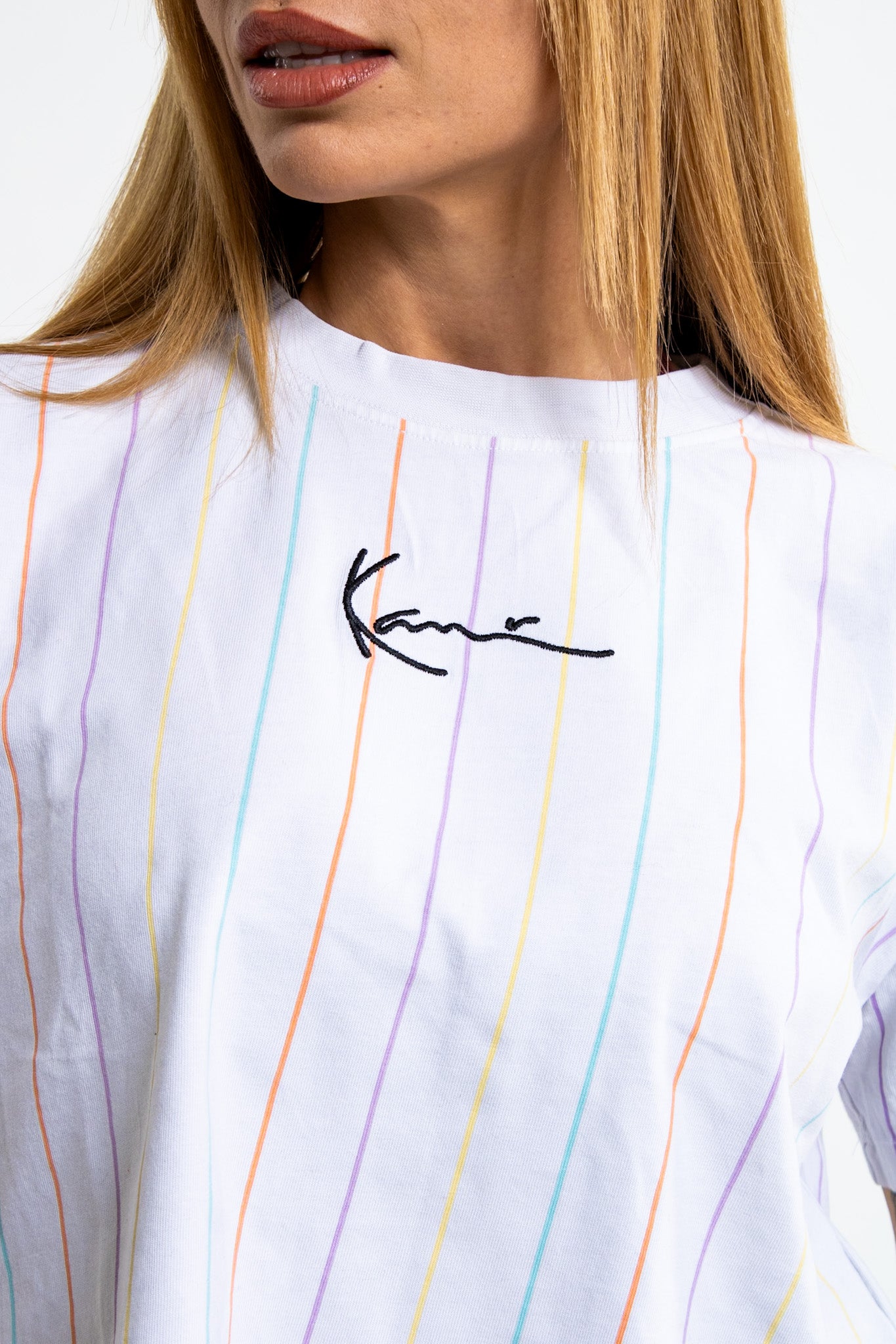Karl Kani Cropped T-Shirt