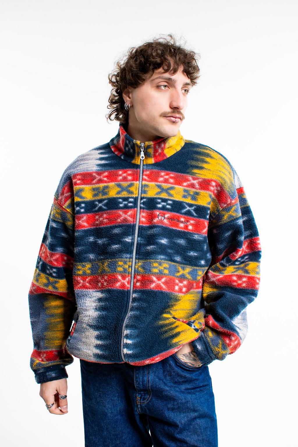 Sergio Tacchini Vintage Fleece Jacket