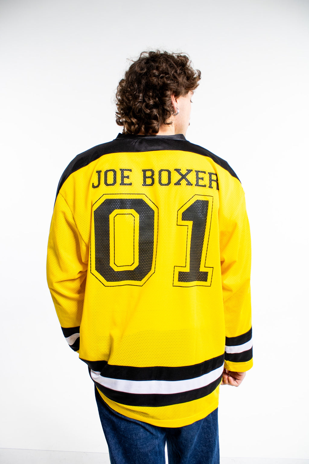 Vintage 1990s Joe Boxer 8 Ball hockey jersey