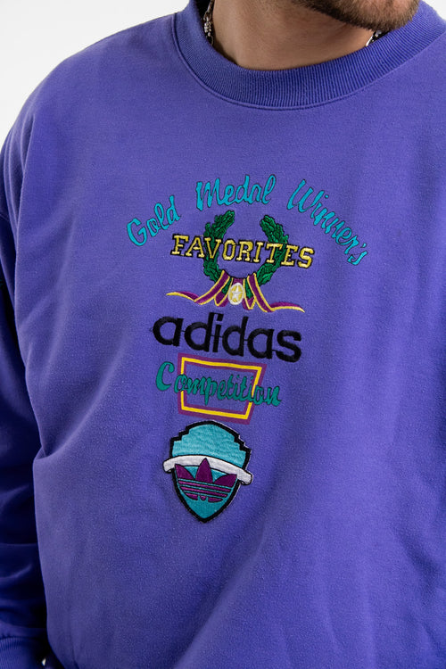 90’s Vintage Adidas Gold Medal Winners Crewneck