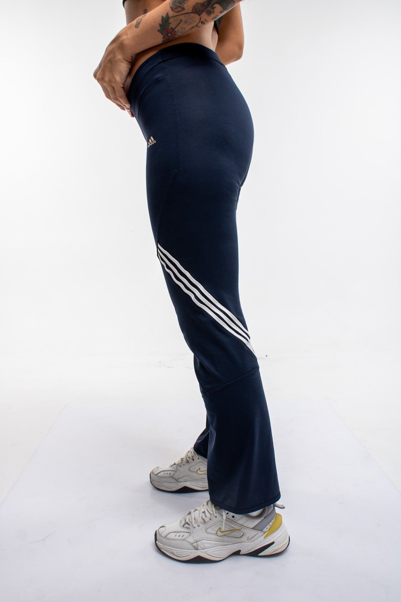 Adidas low waisted flared Leggings