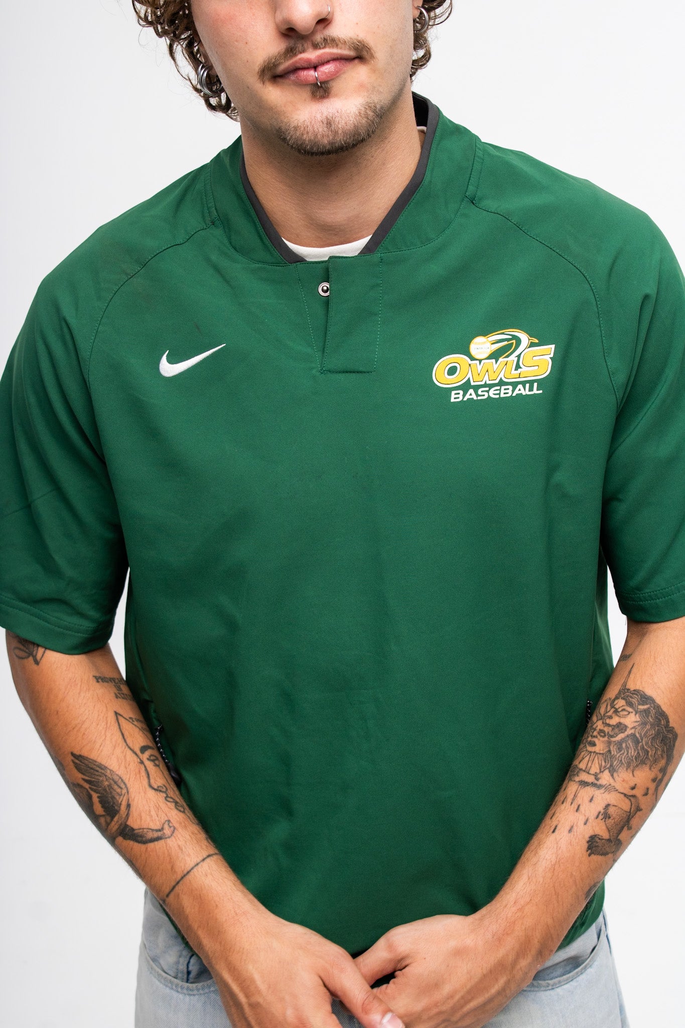 Nike Half-Zip T-shirt Ows Baseball