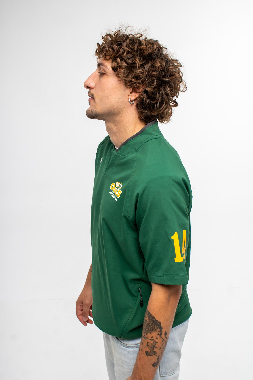 Nike Half-Zip T-shirt Ows Baseball