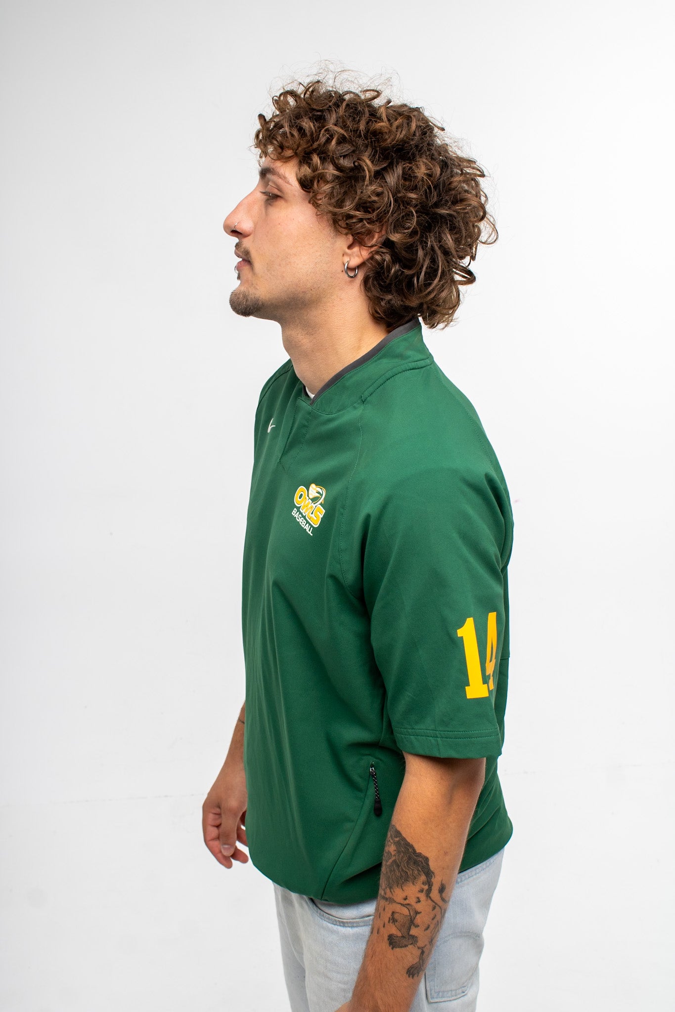 Nike Half-Zip T-shirt Ows Baseball