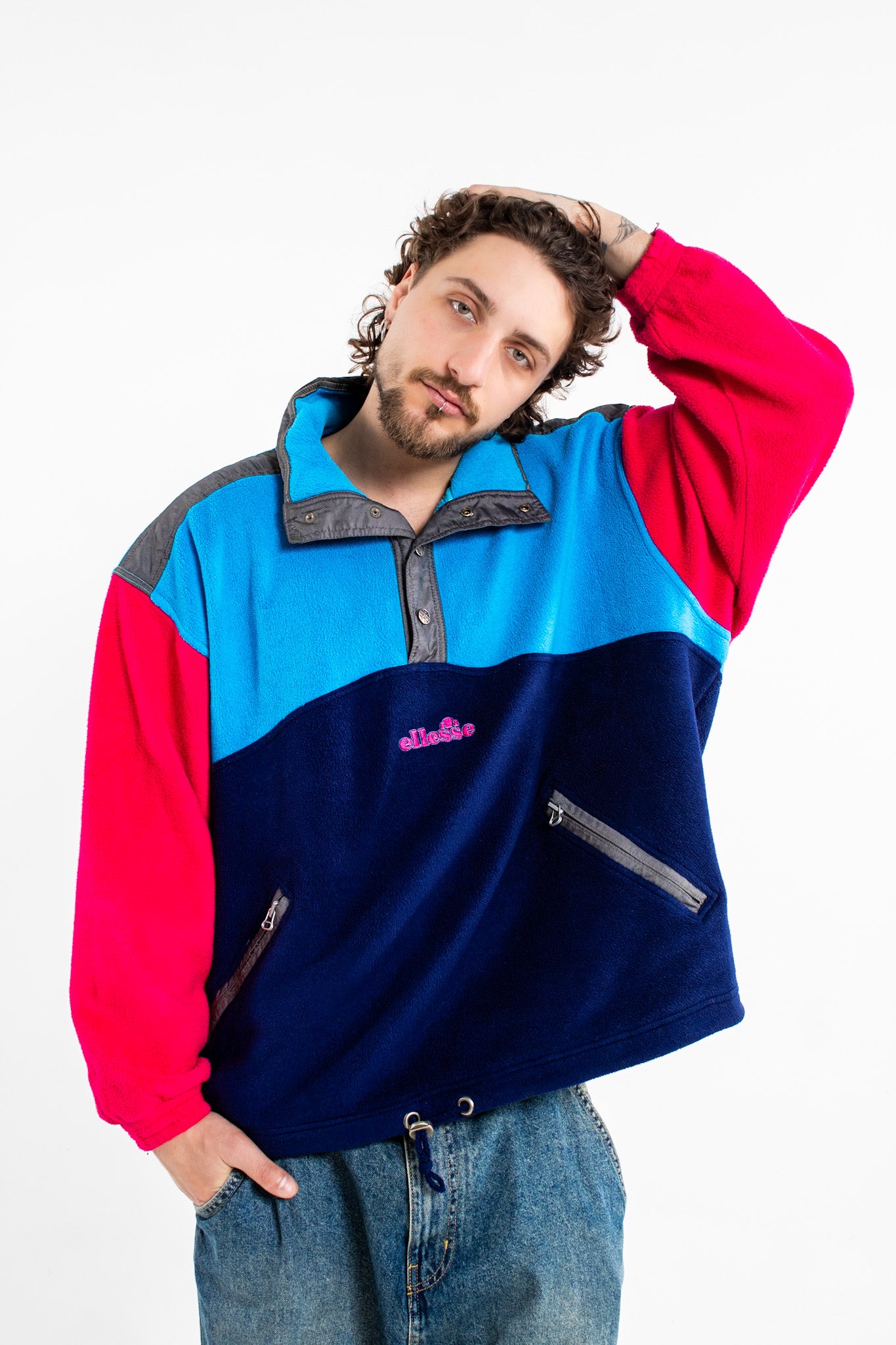 Ellesse Vintage Fleece Sweatshirt