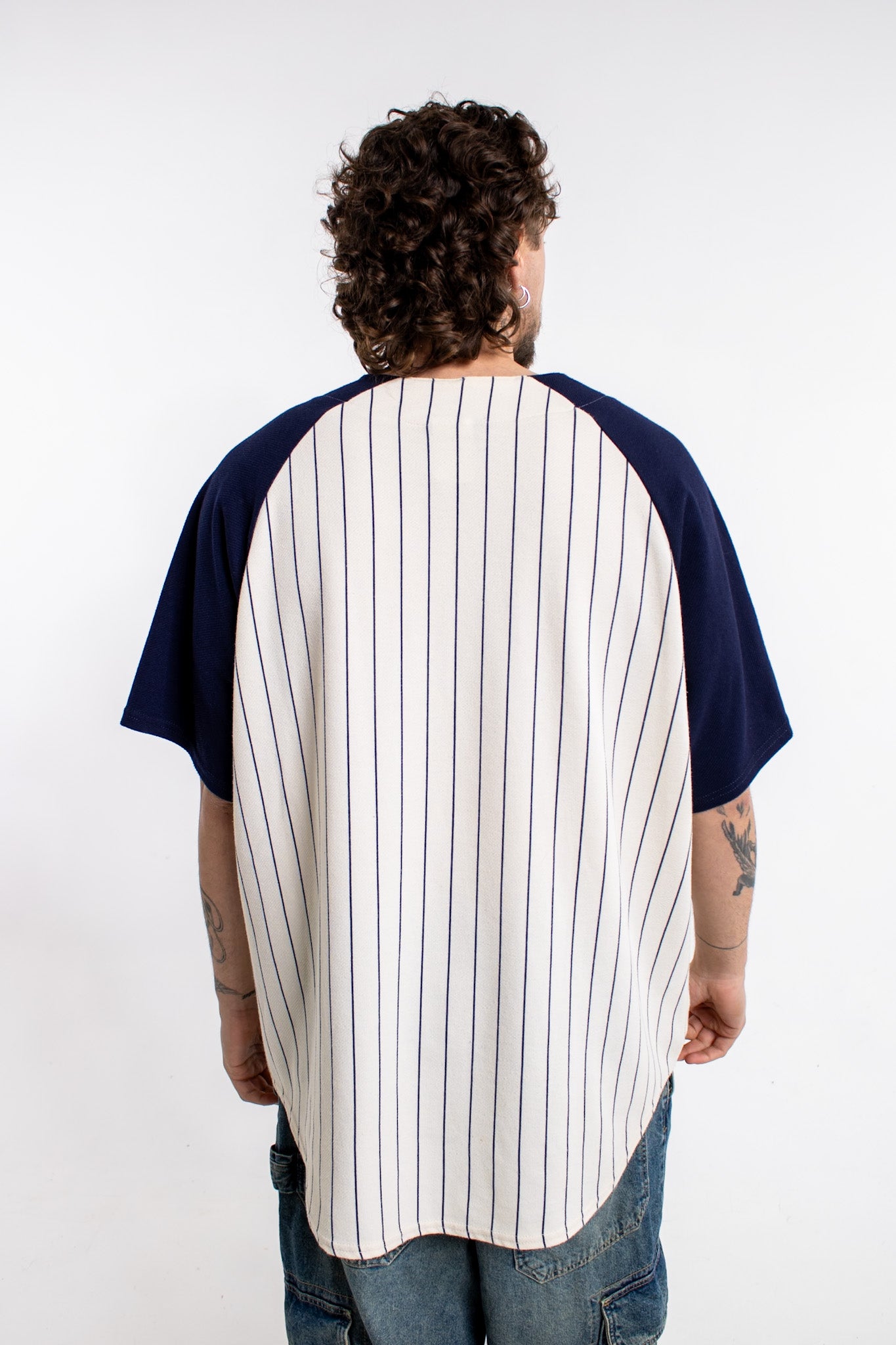 Yankees New York Vintage Baseball Majestic Jersey