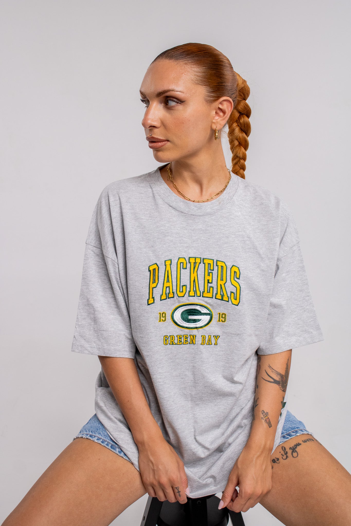 Green Bay Packers NFL Grey T-Shirt