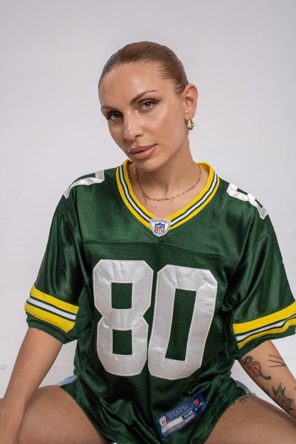 NFL Vintage Reebok Green Bay Packers Jersey