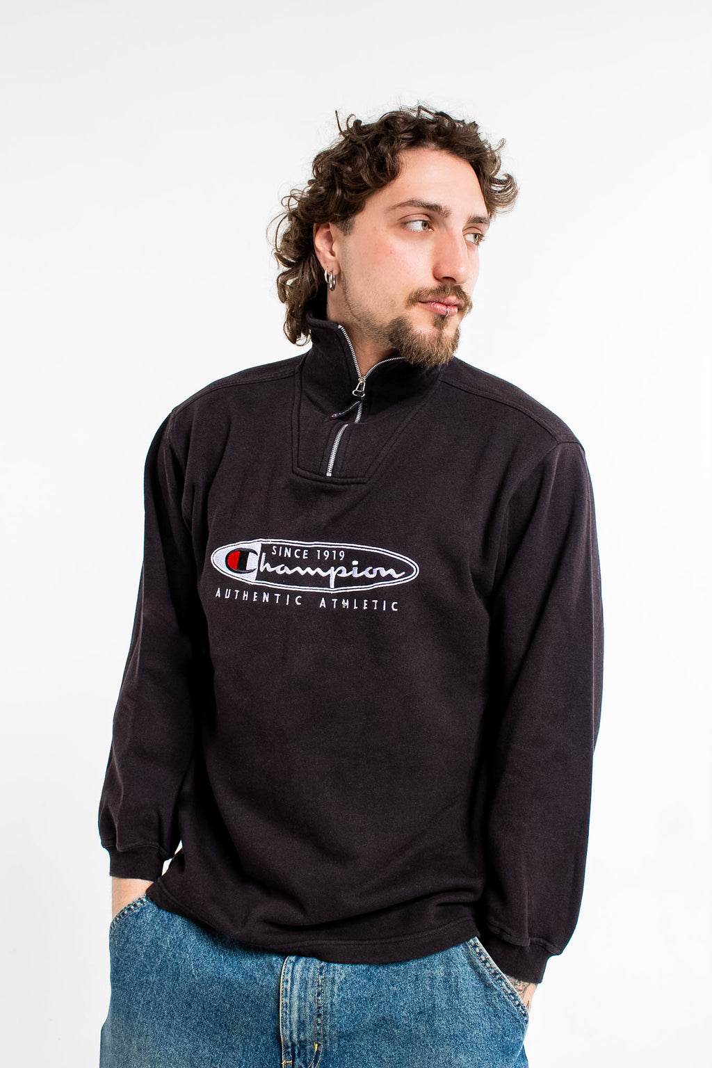 Champion Half-Zip Sweatshirt