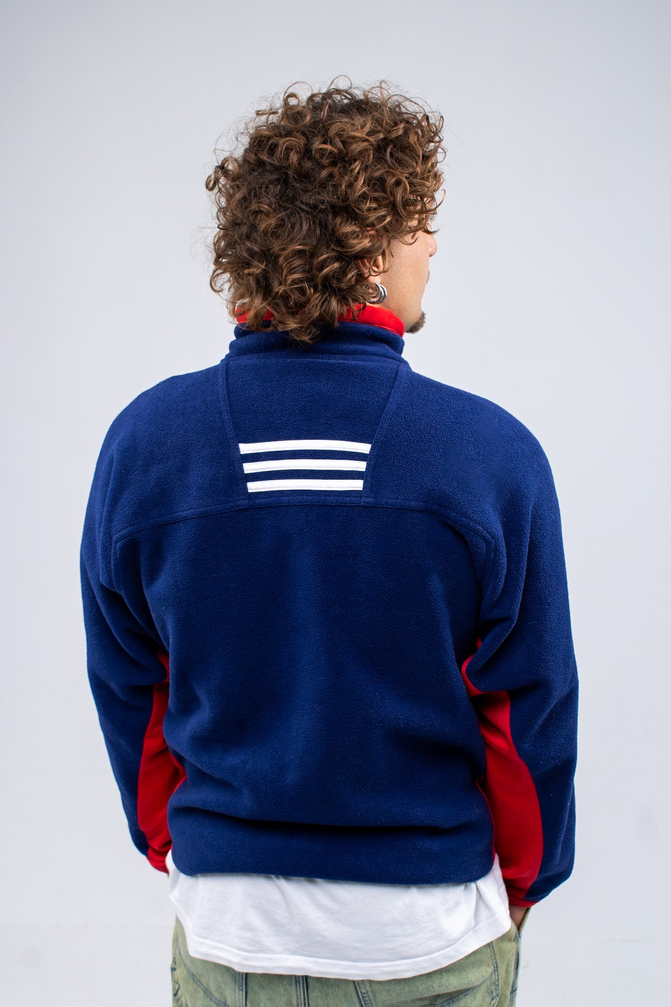 Adidas Half-Zip Fleece Sweatshirt