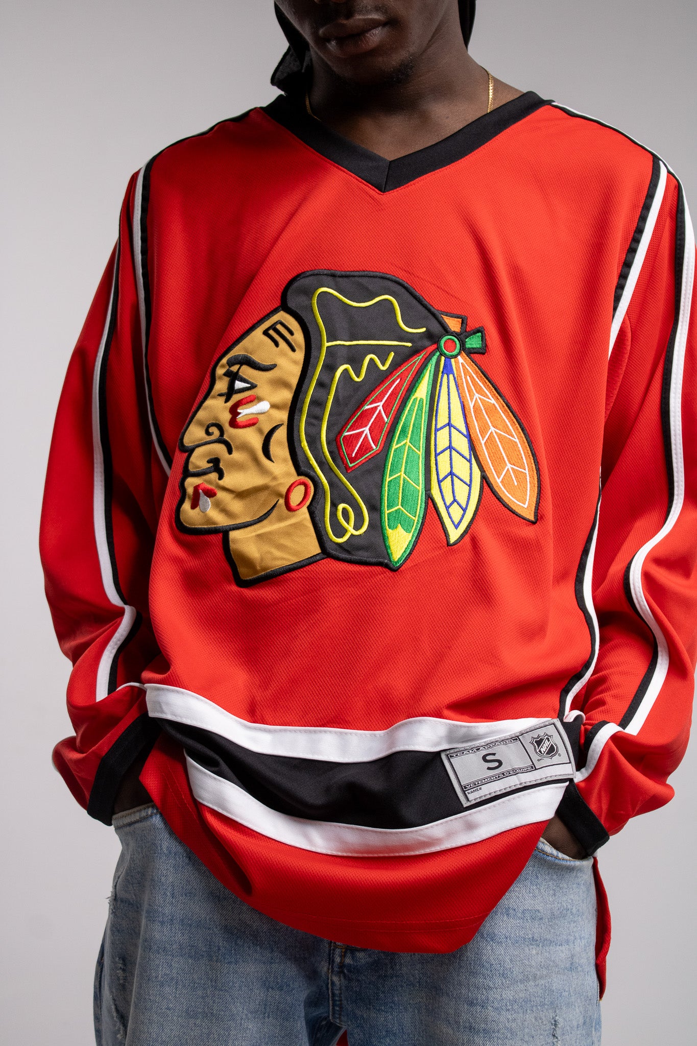 NHL Chicago Blackhawks Home Red Jersey Youth