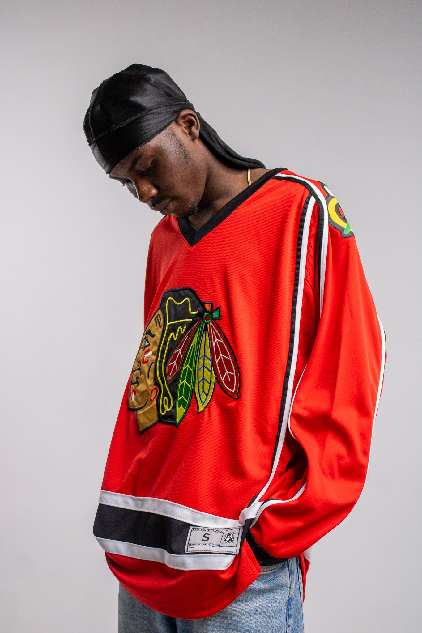NHL Chicago Blackhawks Home Red Jersey Youth