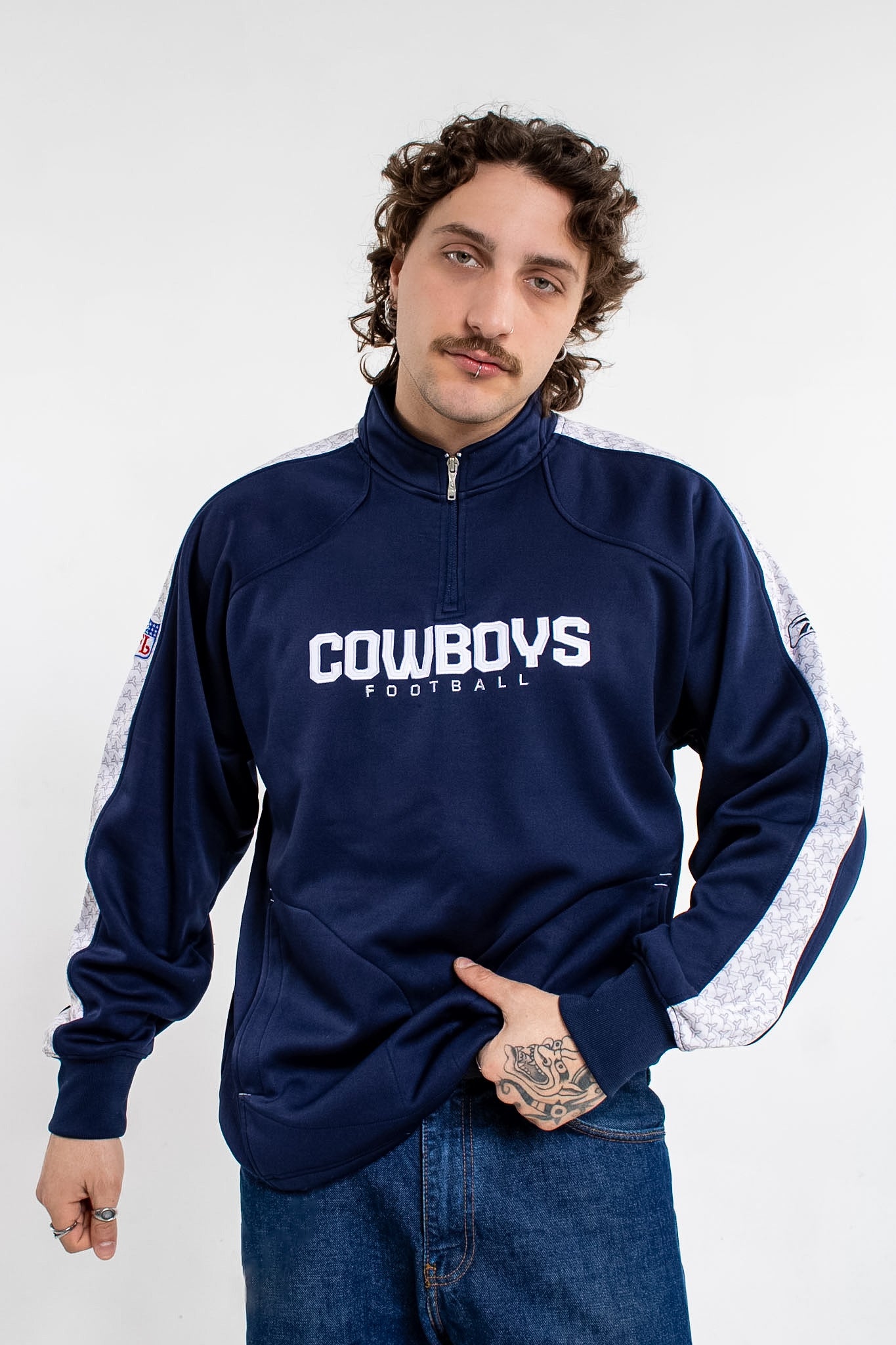 NFL Cowboys Half-zip Sweatshirt