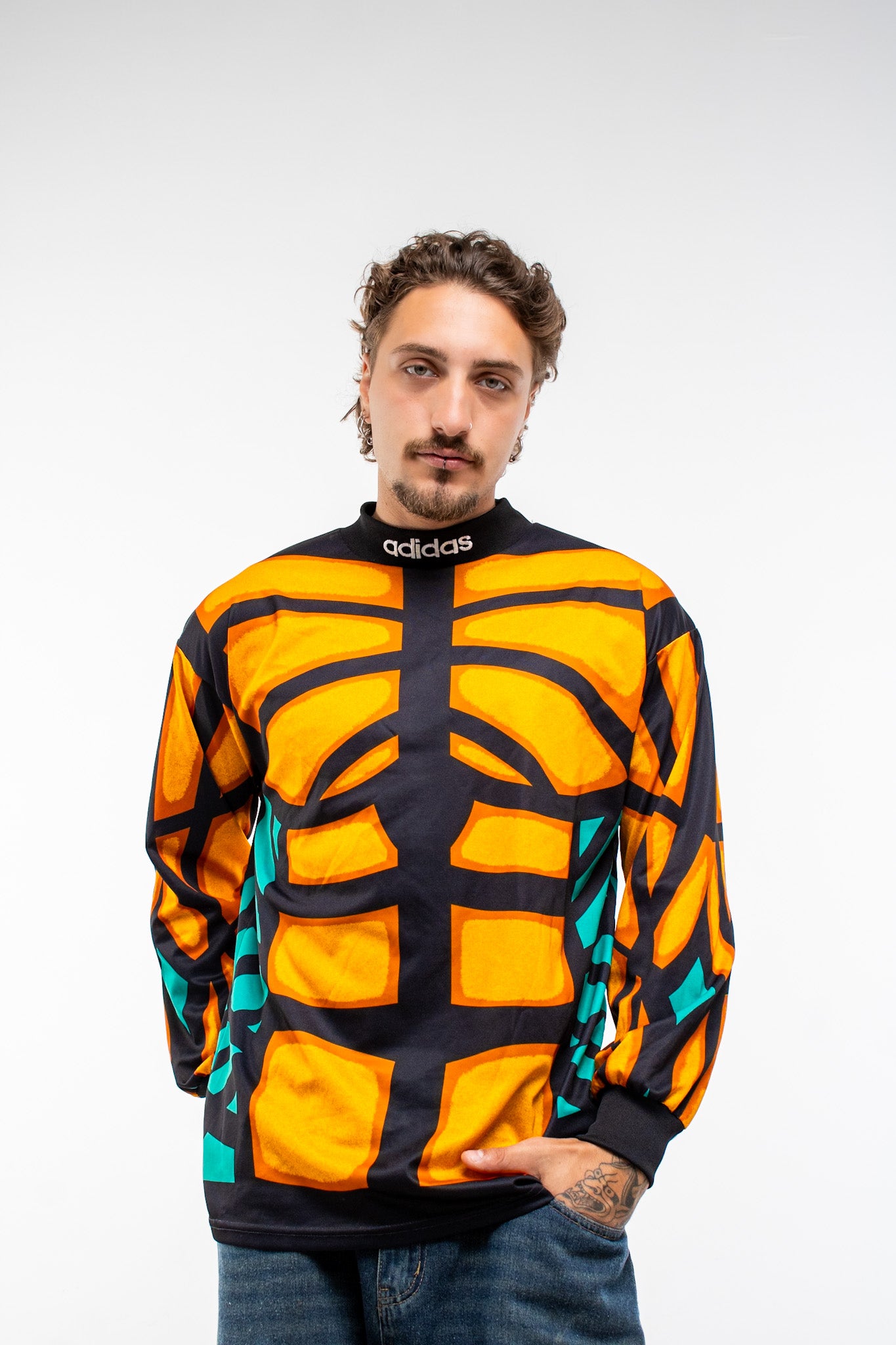 Adidas 90s Goalkeeper Football Shirt Jersey