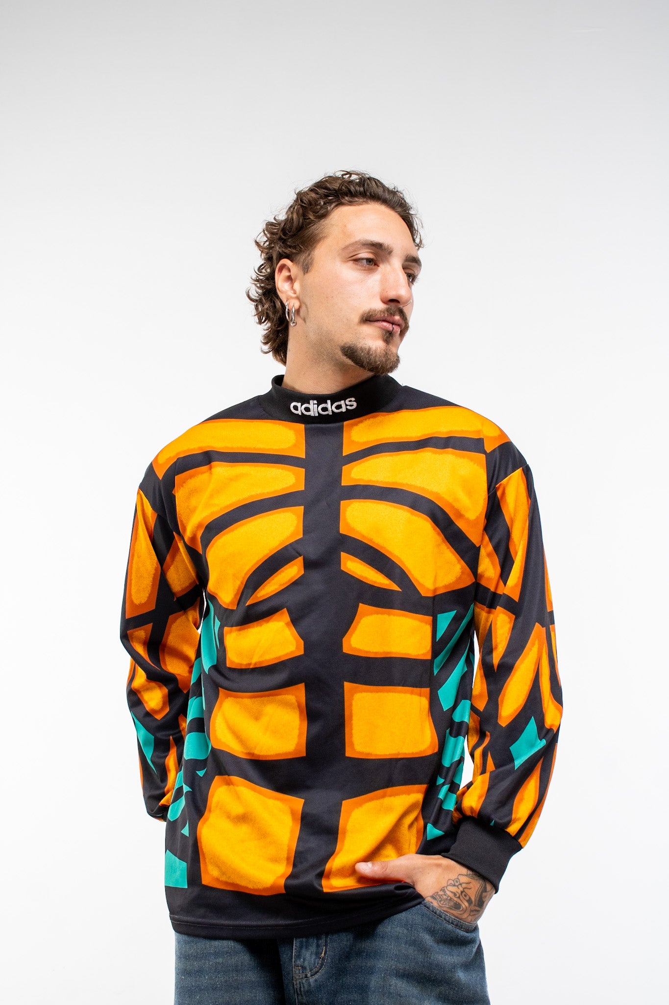 Adidas 90s Goalkeeper Football Shirt Jersey