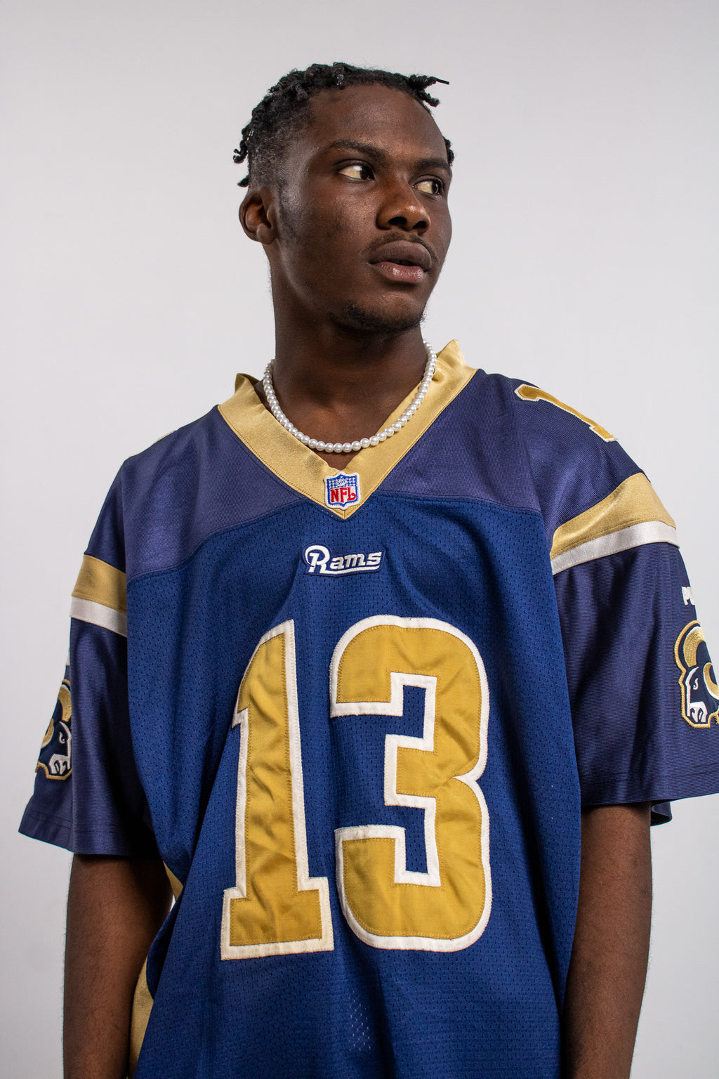 NFL Puma Rams Sewn Jersey