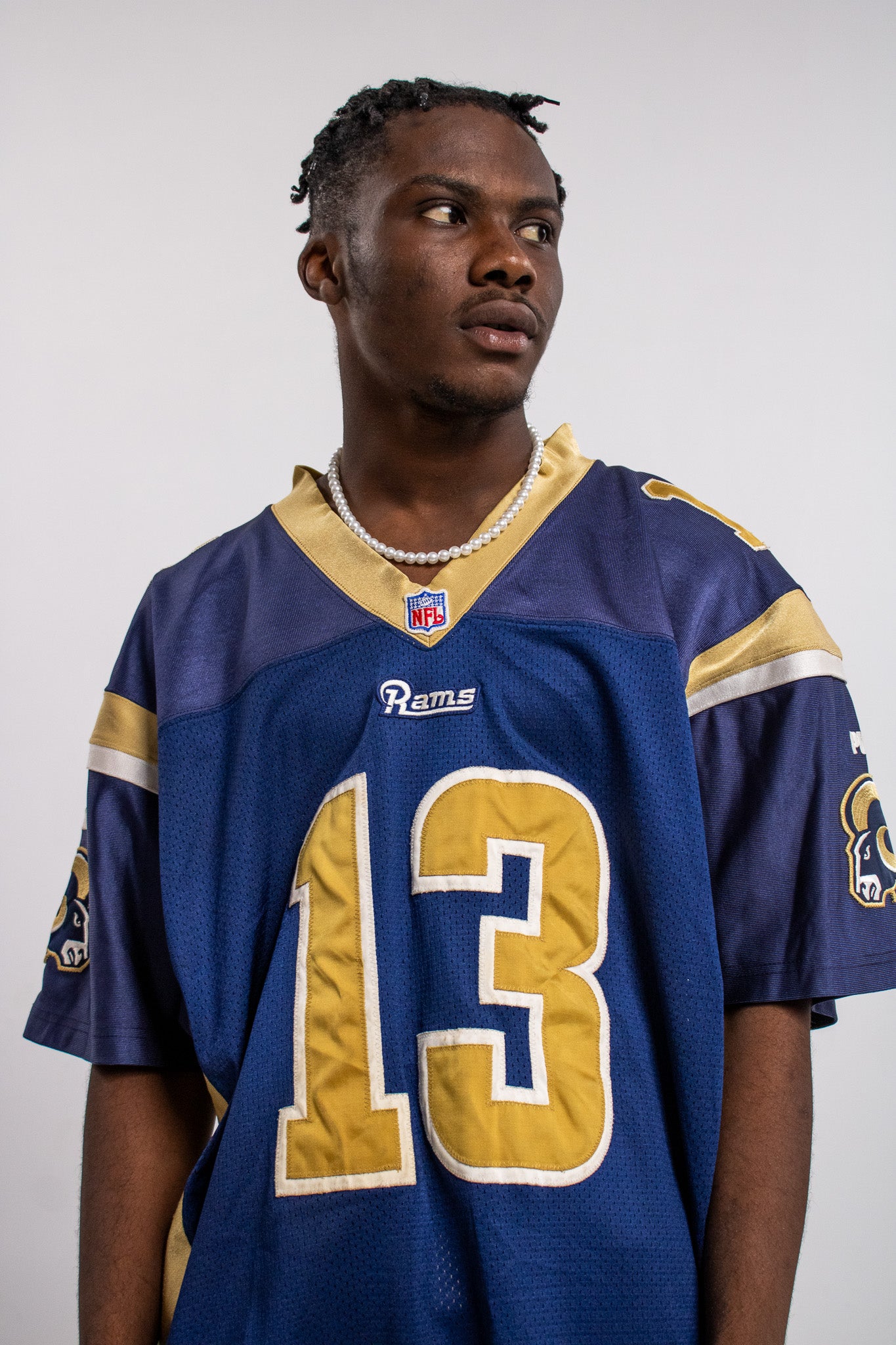 NFL Puma Rams Sewn Jersey