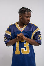 NFL Puma Rams Sewn Jersey