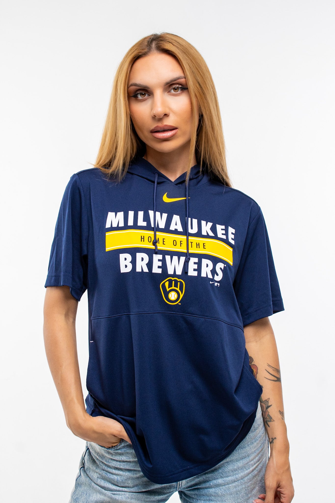 Nike T-shirt With Hoodie