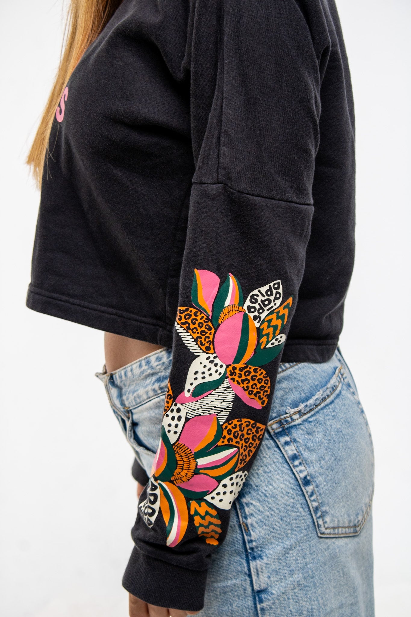 Adidas Cropped Sweatshirt