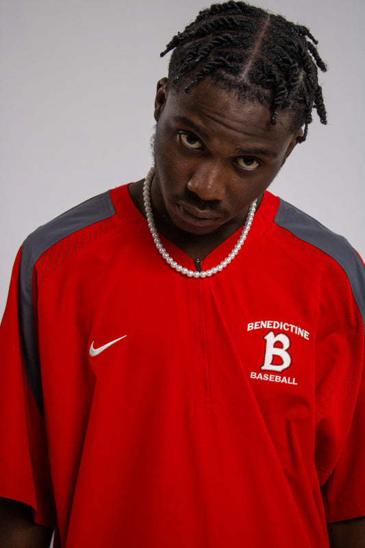 Nike half zip jersey