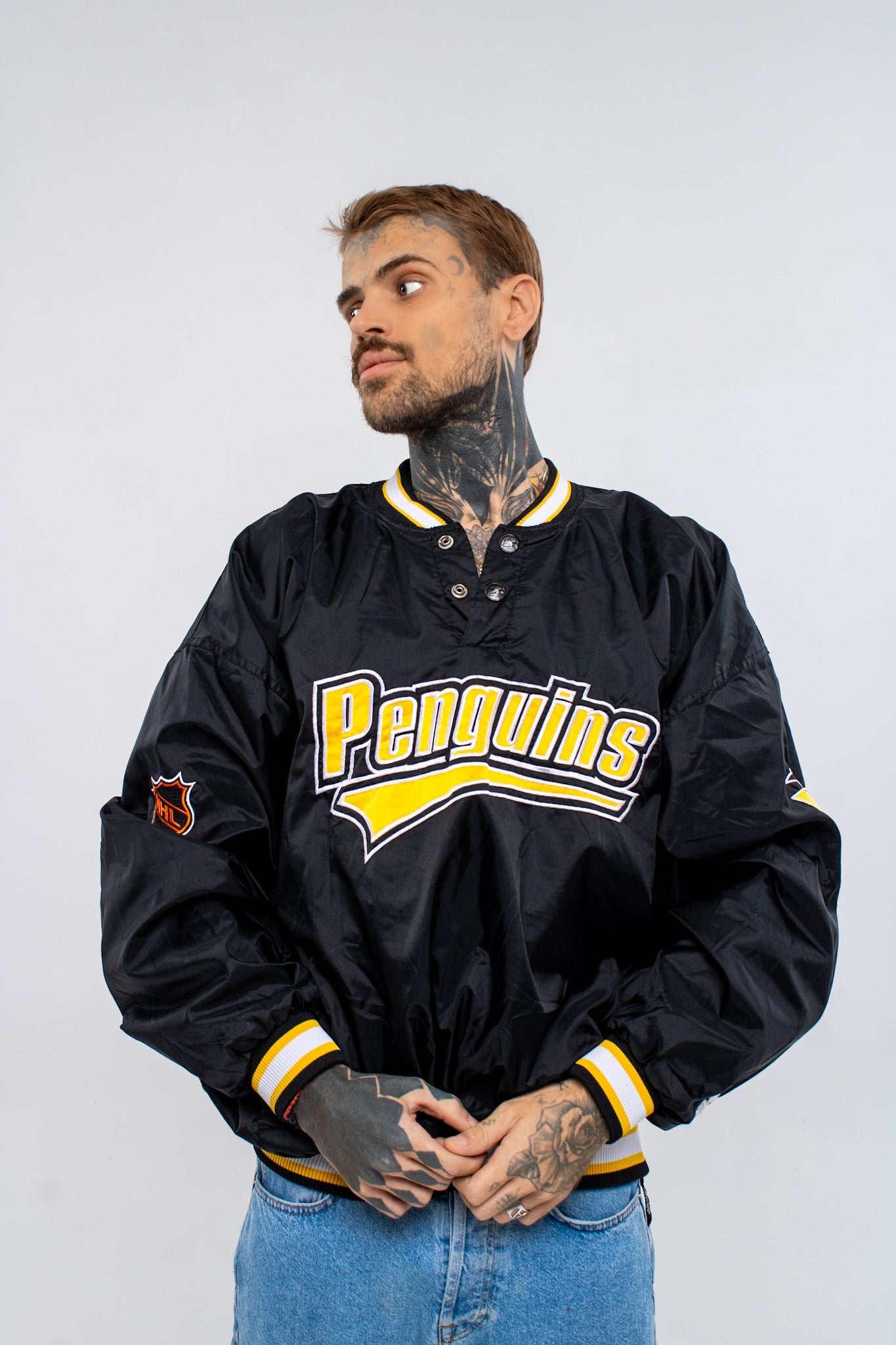 NHL Penguins Windbreaker Sweatshirt