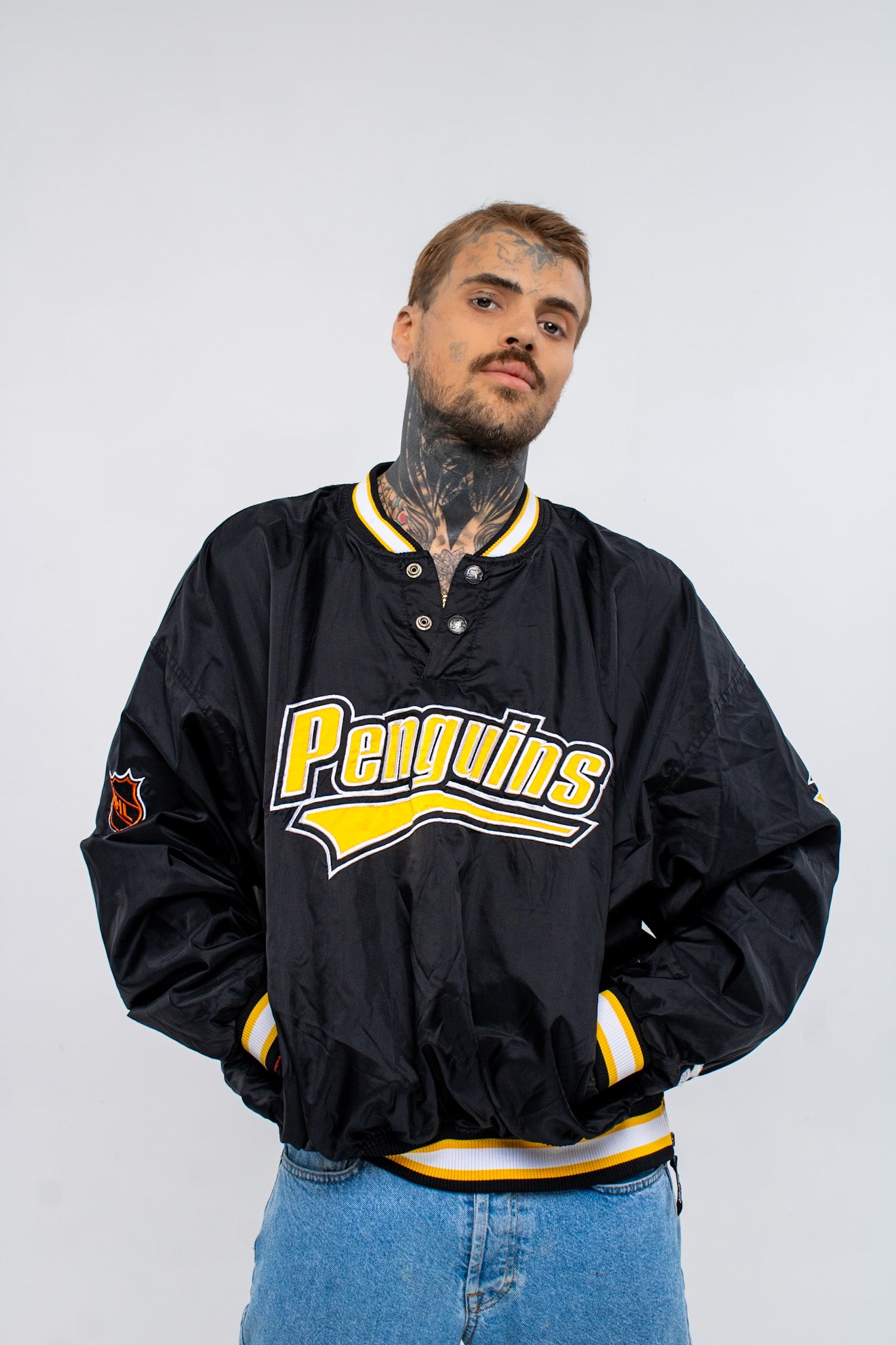 NHL Penguins Windbreaker Sweatshirt