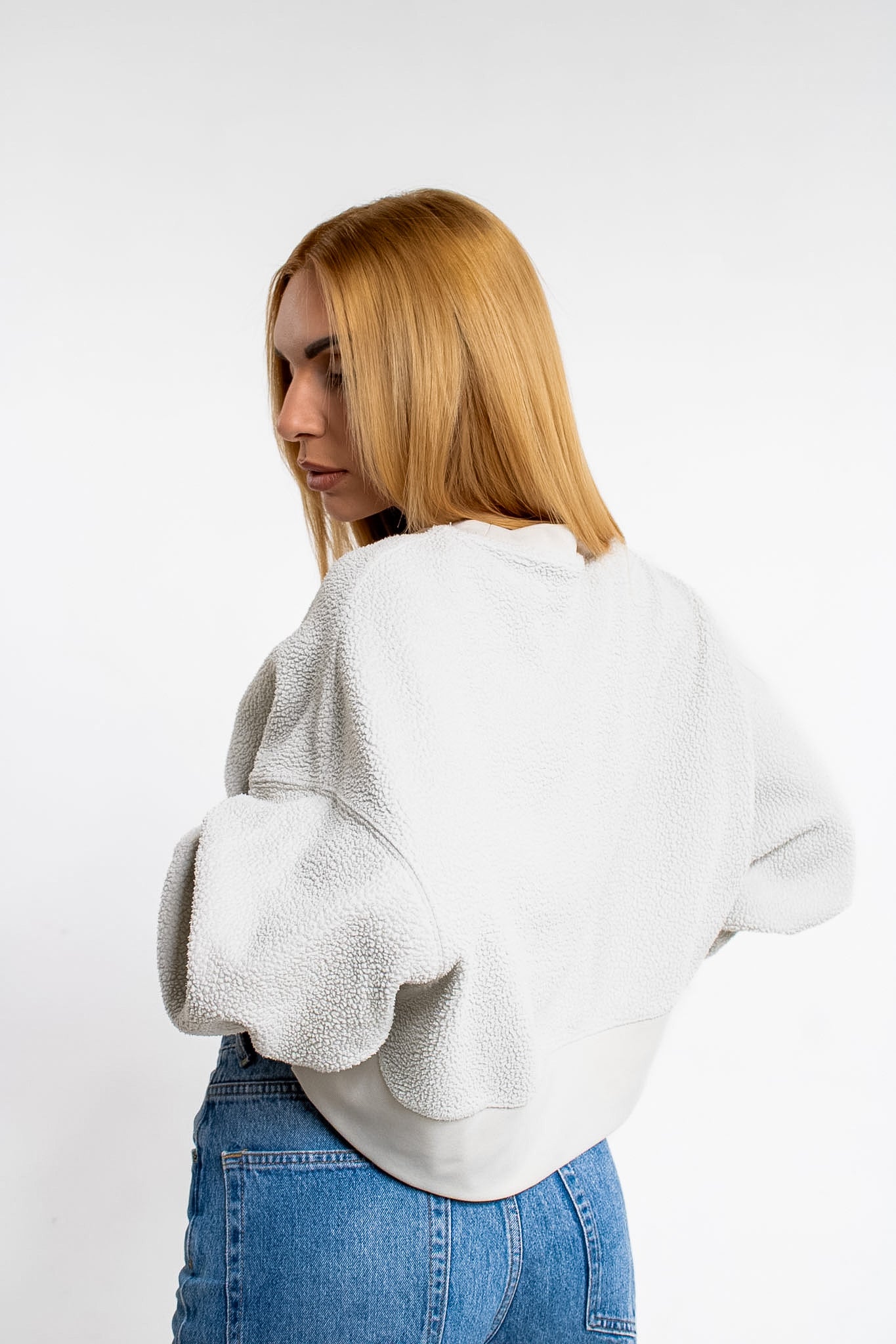 Nike oversized fleece Sweatshirt