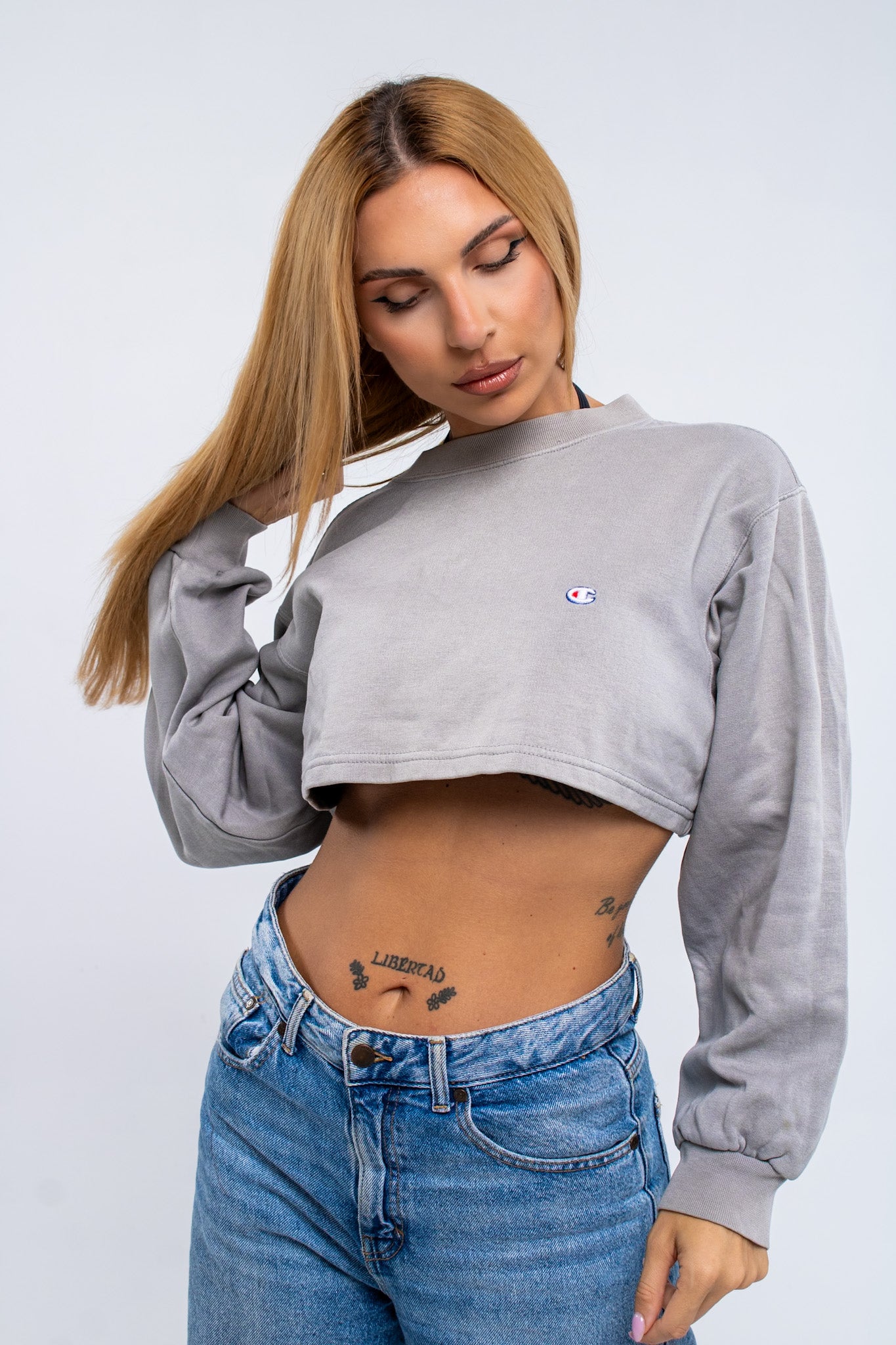 Champion Cropped Sweatshirt