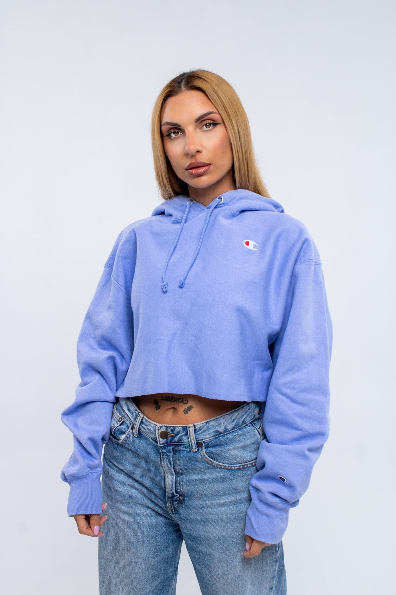 Champion Cropped Hoodie