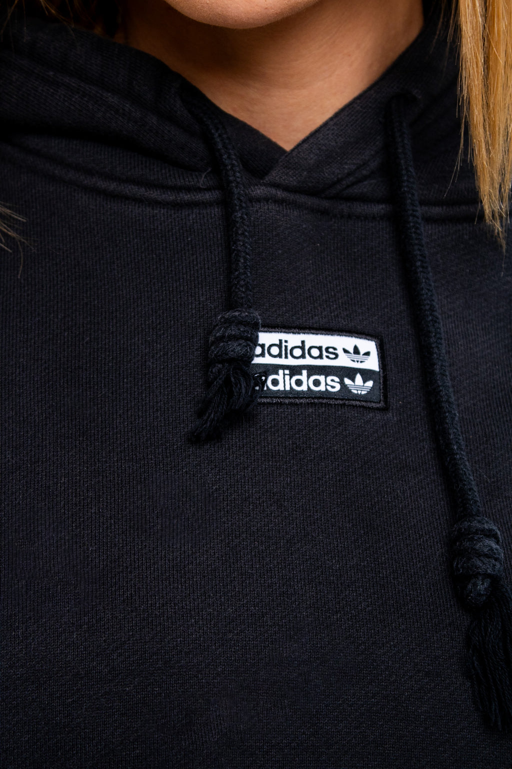Adidas Cropped Hoodie