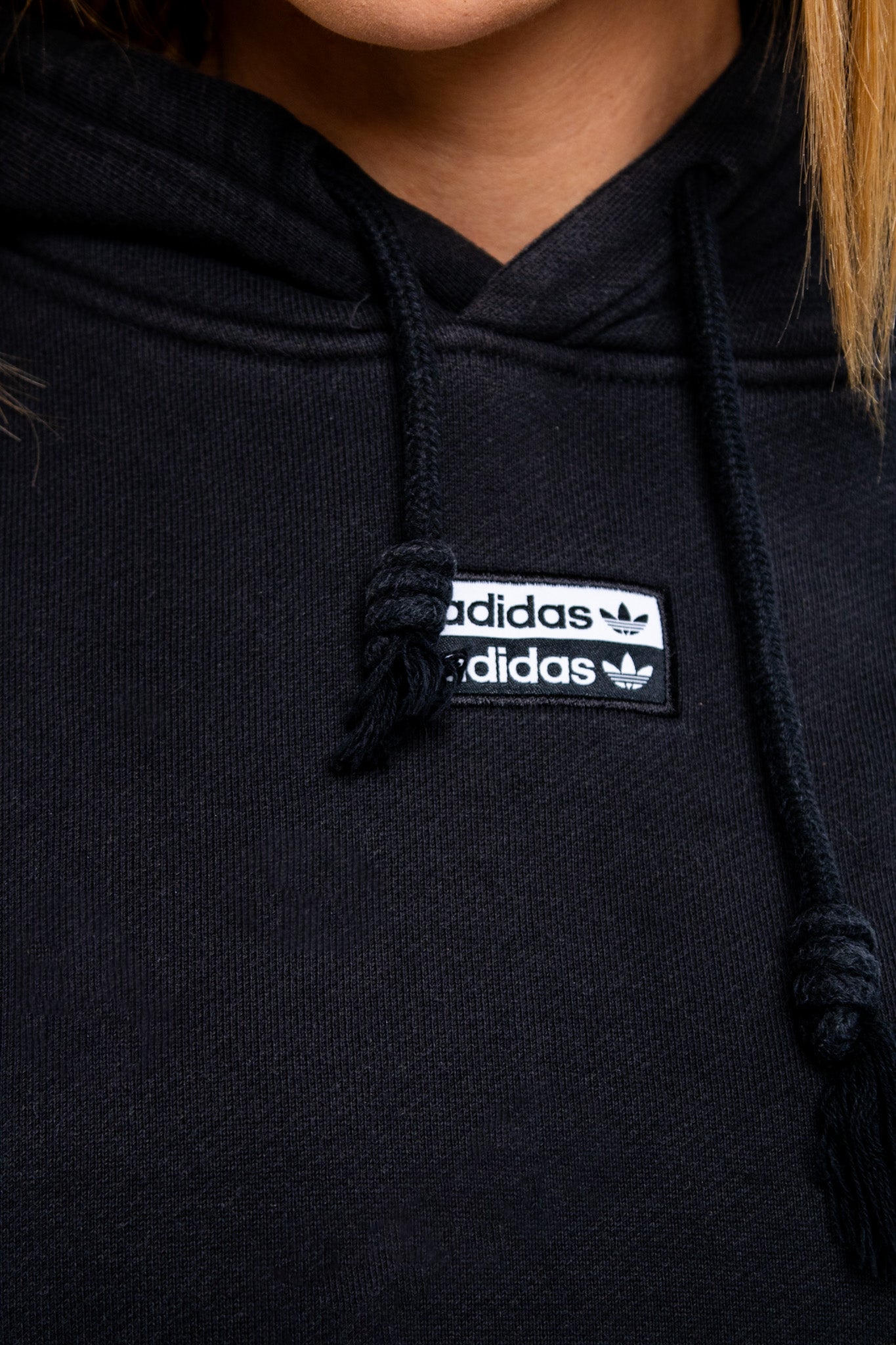 Adidas Cropped Hoodie