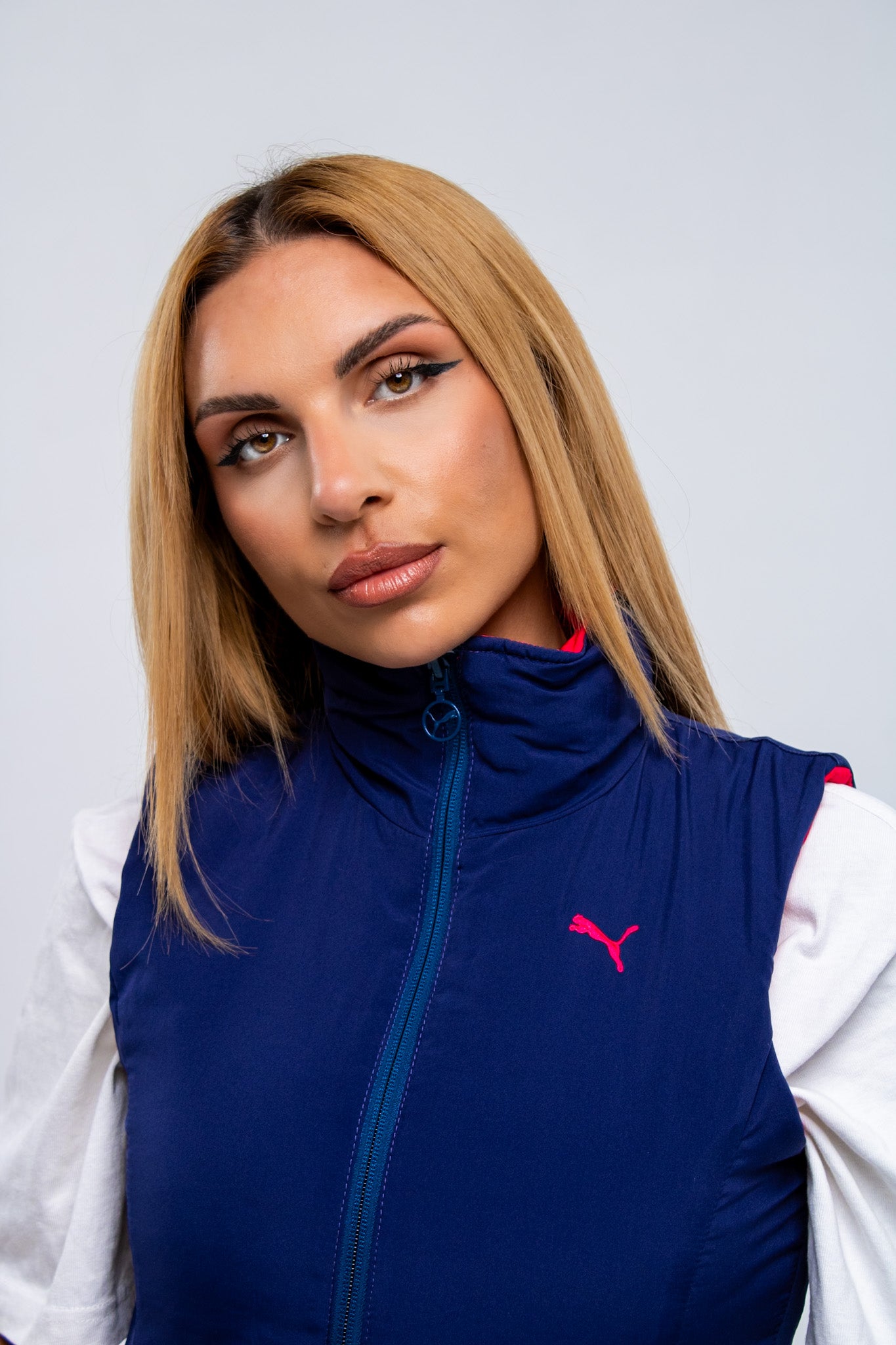 Puma Vest Jacket Double Sided