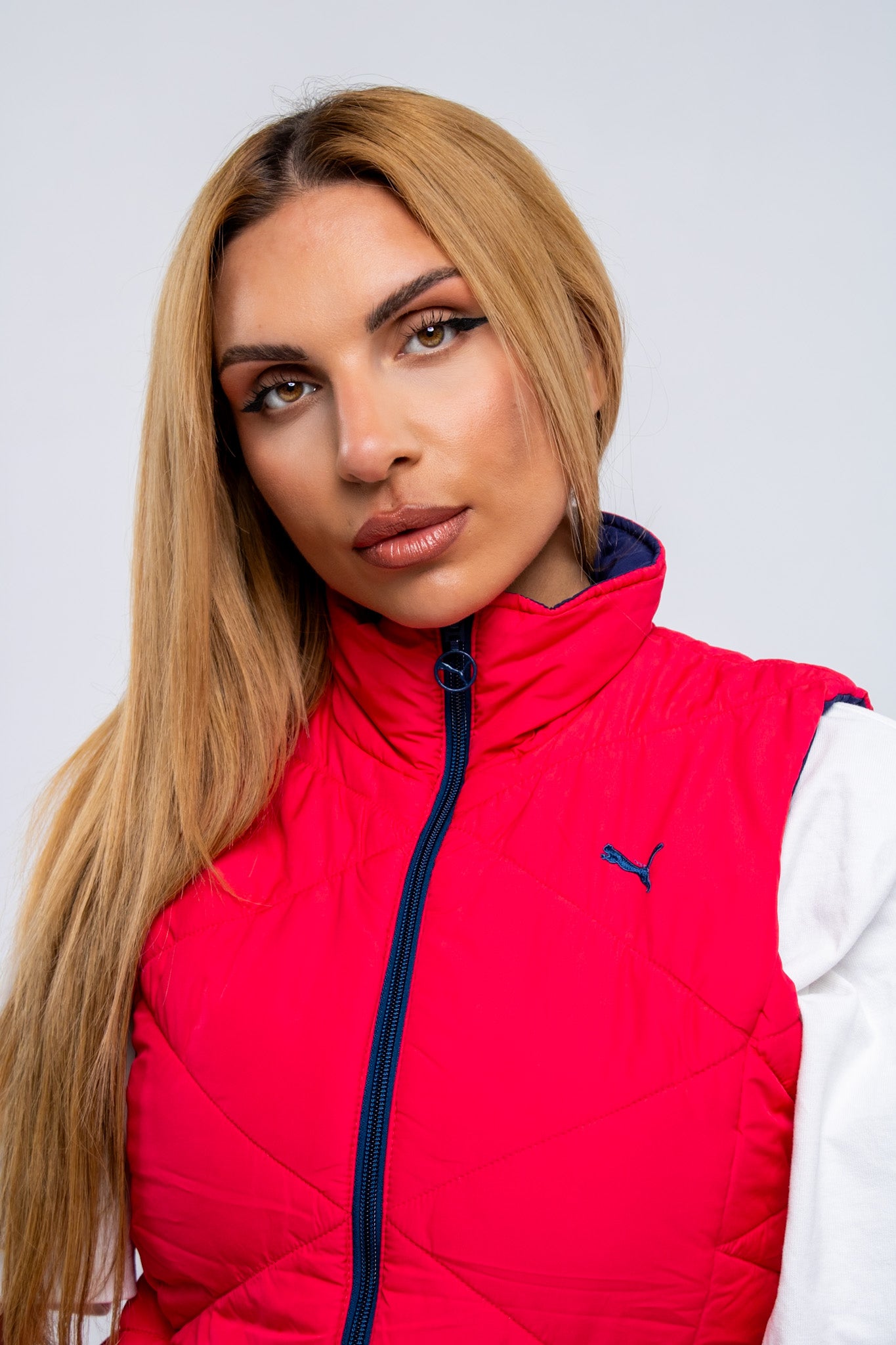Puma Vest Jacket Double Sided