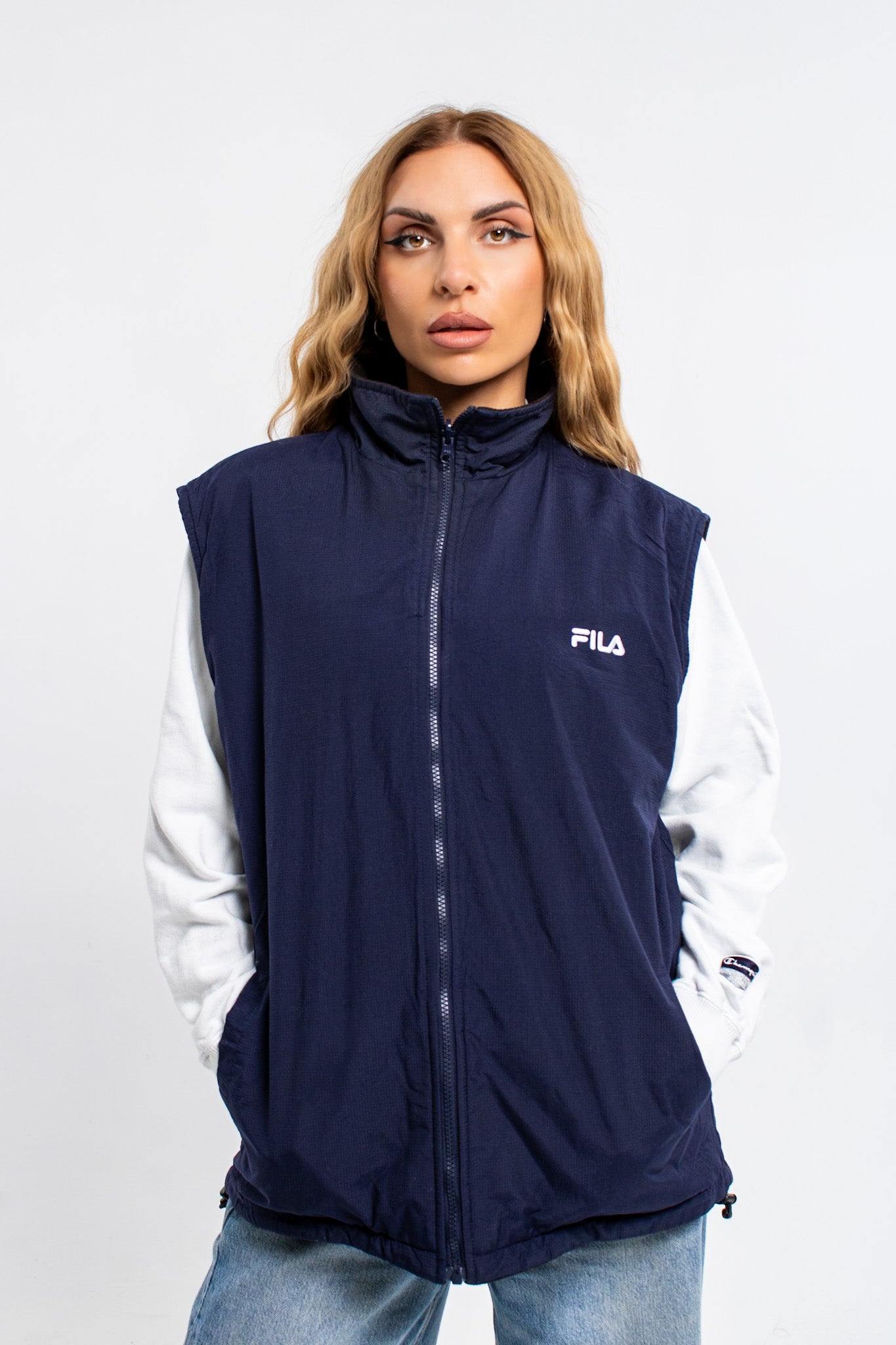 Fila Double Wear Vest Jacket